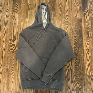 Authentic Gray Champion Hoodie.